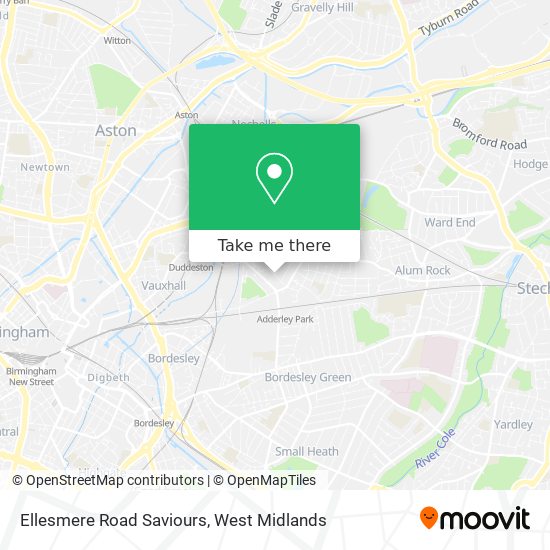 Ellesmere Road Saviours map