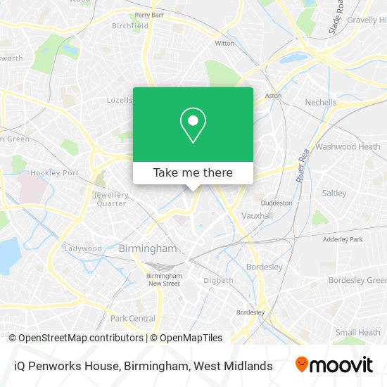 iQ Penworks House, Birmingham map