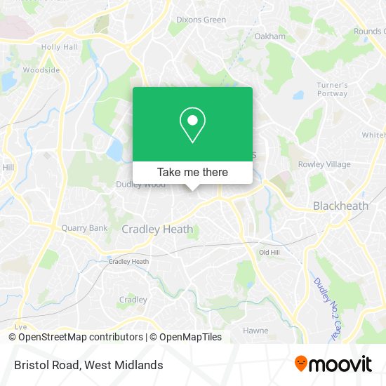 Bristol Road map