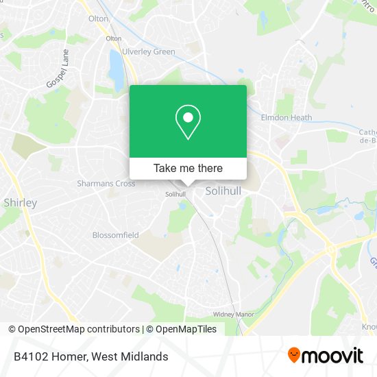 B4102 Homer map