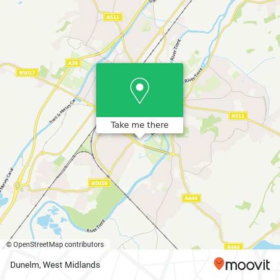 Dunelm, Burton Upon Trent map