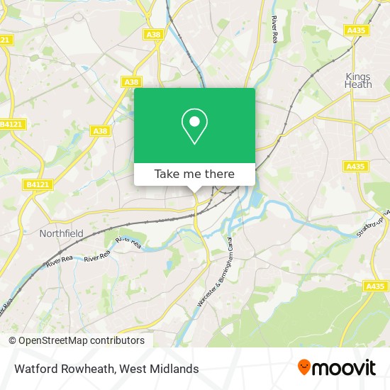 Watford Rowheath map