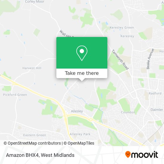 Amazon BHX4 map