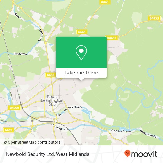 Newbold Security Ltd, 19 East Dene Leamington Spa Leamington Spa CV32 7RF map