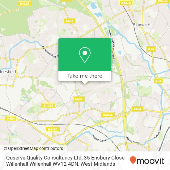 Quserve Quality Consultancy Ltd, 35 Ensbury Close Willenhall Willenhall WV12 4DN map