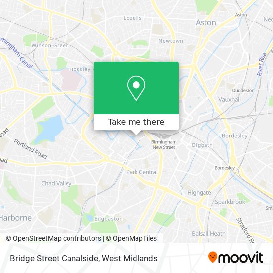 Bridge Street Canalside map