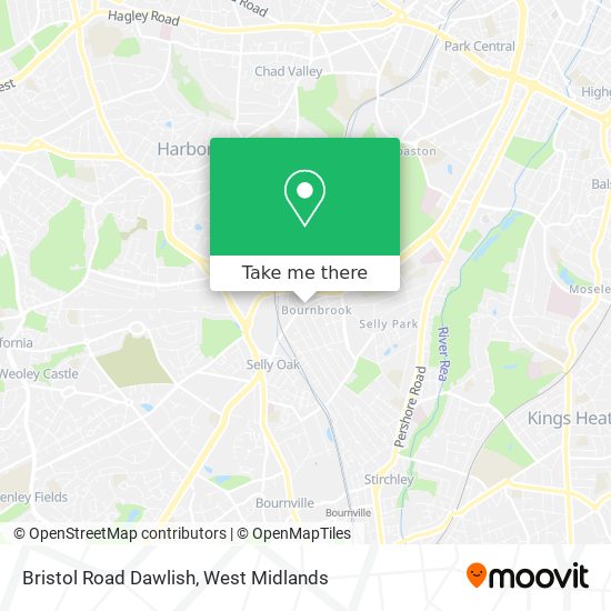 Bristol Road Dawlish map