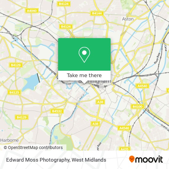 Edward Moss Photography map