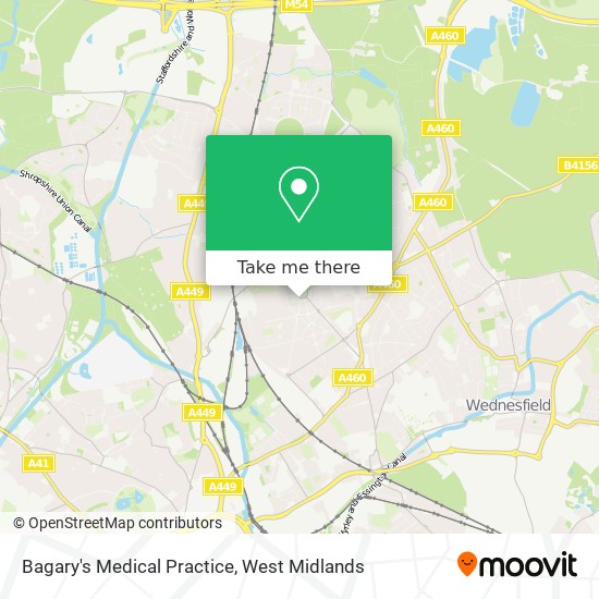 Bagary's Medical Practice map