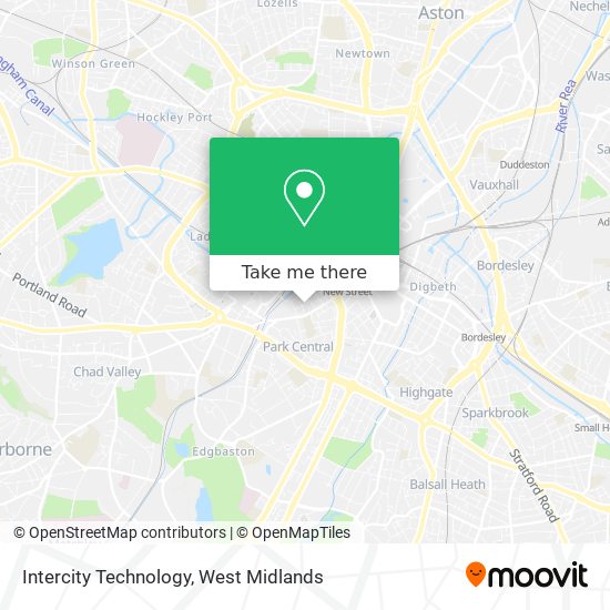 Intercity Technology map
