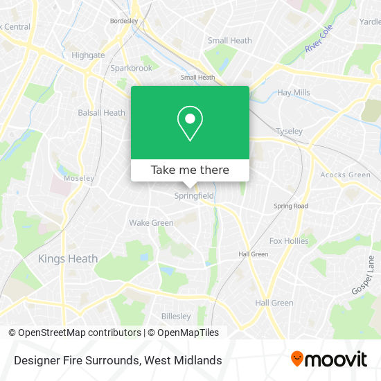 Designer Fire Surrounds map