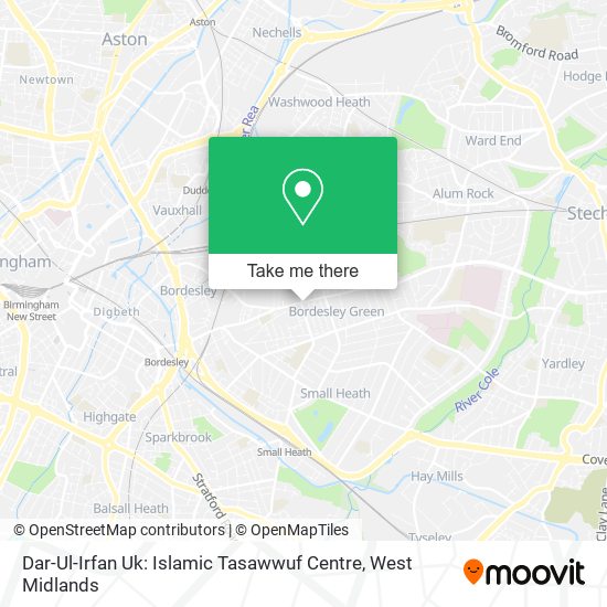 Dar-Ul-Irfan Uk: Islamic Tasawwuf Centre map