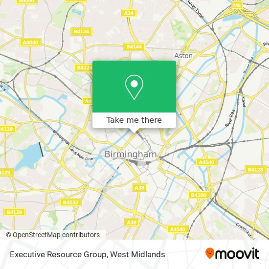 Executive Resource Group map