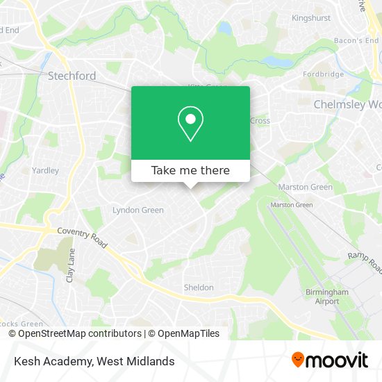 Kesh Academy map