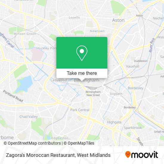 Zagora's Moroccan Restaurant map