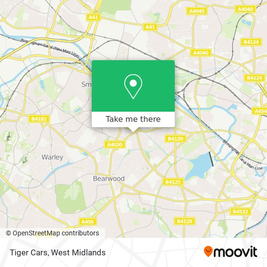 Tiger Cars map