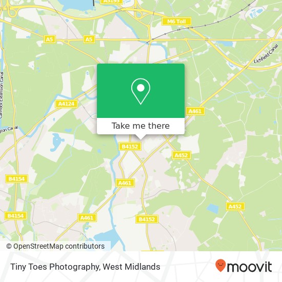 Tiny Toes Photography, Commonside Brownhills Walsall WS8 7 map