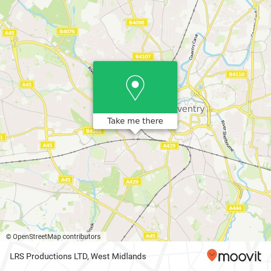 LRS Productions LTD map