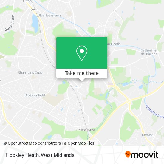 Hockley Heath map