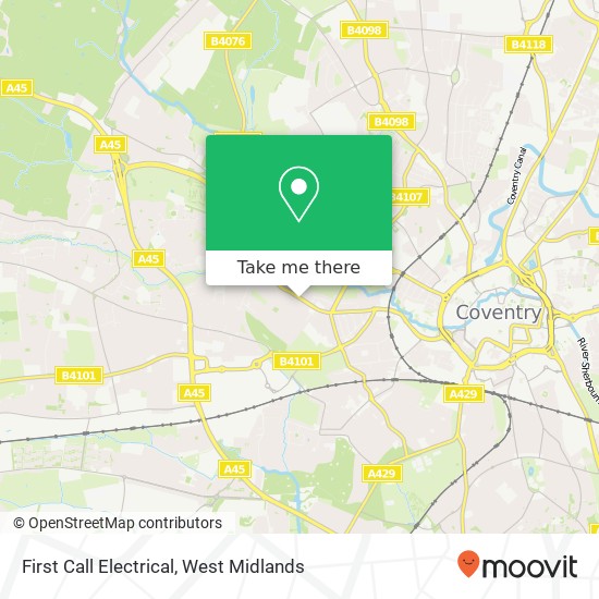 First Call Electrical, 231 Allesley Old Road Coventry Coventry CV5 8FL map