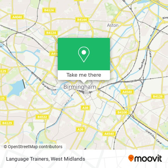 Language Trainers map