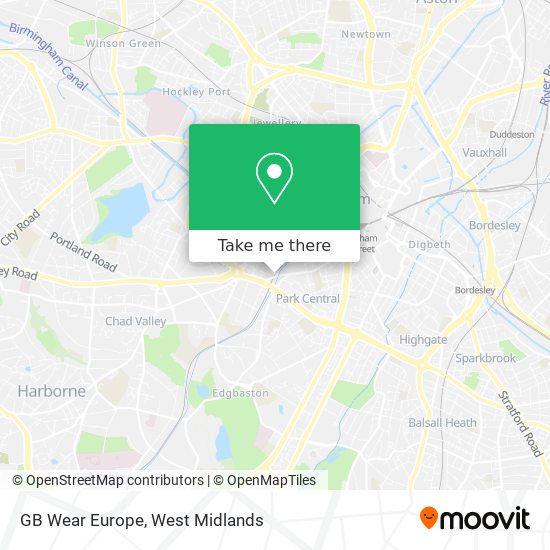 GB Wear Europe map