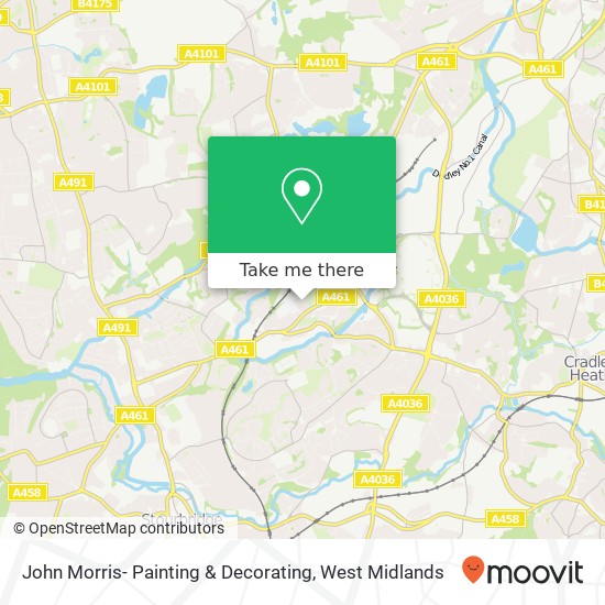 John Morris- Painting & Decorating, 17 Baxter Road Brierley Hill Brierley Hill DY5 3QQ map