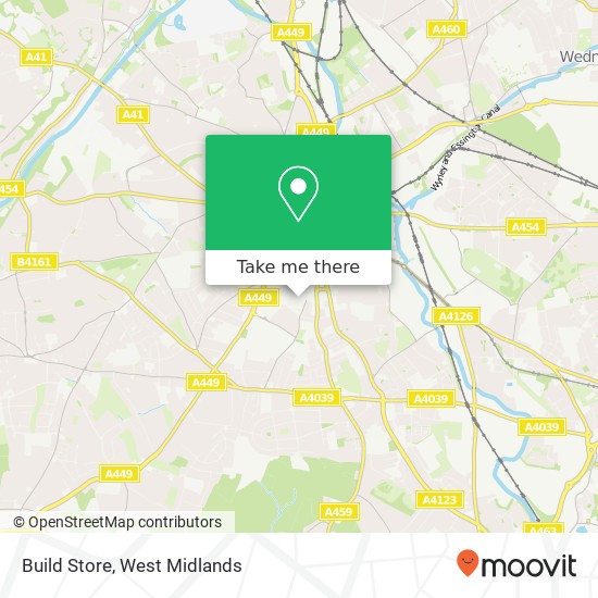 Build Store, Drayton Street Wolverhampton Wolverhampton WV2 4 map