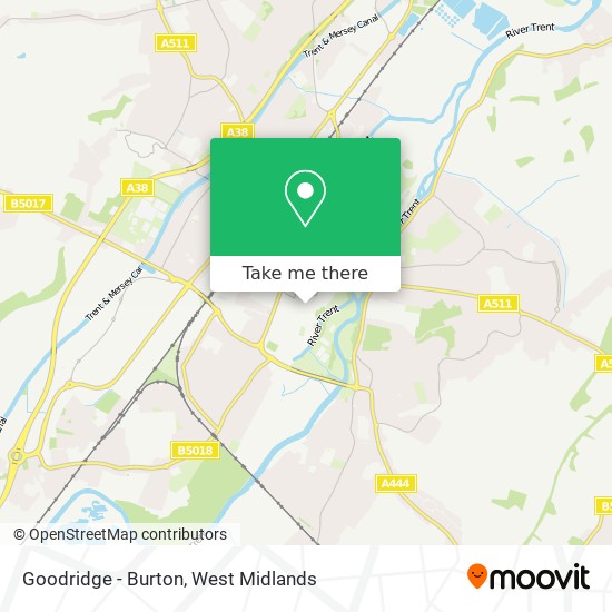 Goodridge - Burton map