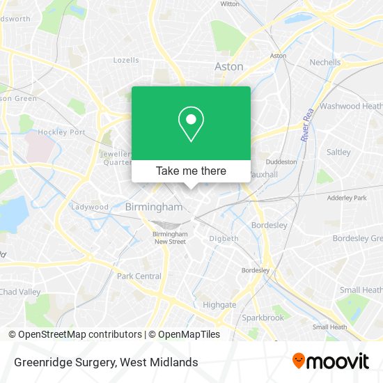 Greenridge Surgery map