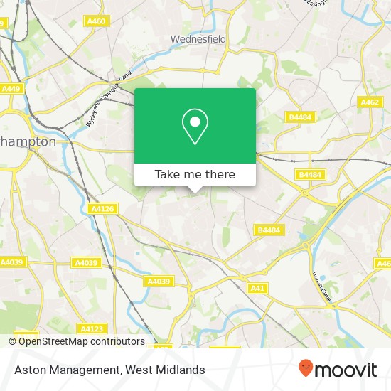 Aston Management map