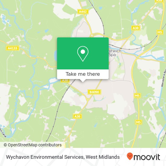 Wychavon Environmental Services, Grafson Place Droitwich Droitwich WR9 8 map