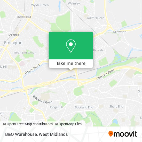 B&Q Warehouse map