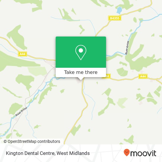Kington Dental Centre, Old Eardisley Road Kington Kington HR5 3EA map