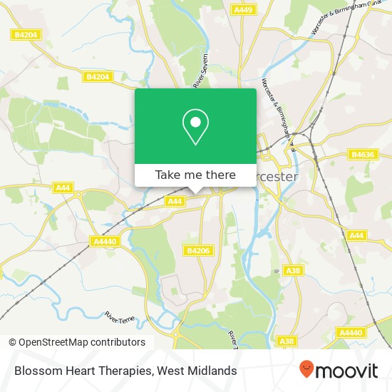 Blossom Heart Therapies, 42 Bromyard Road Worcester Worcester WR2 5BT map