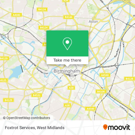 Foxtrot Services map