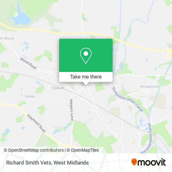 Richard Smith Vets map