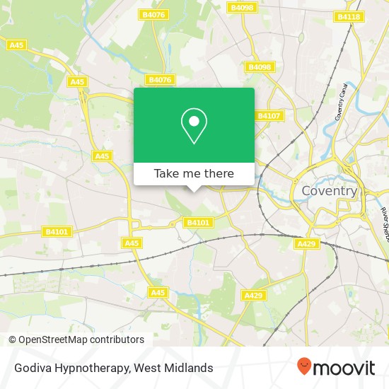 Godiva Hypnotherapy, 34 Bakers Lane Coventry Coventry CV5 8PR map