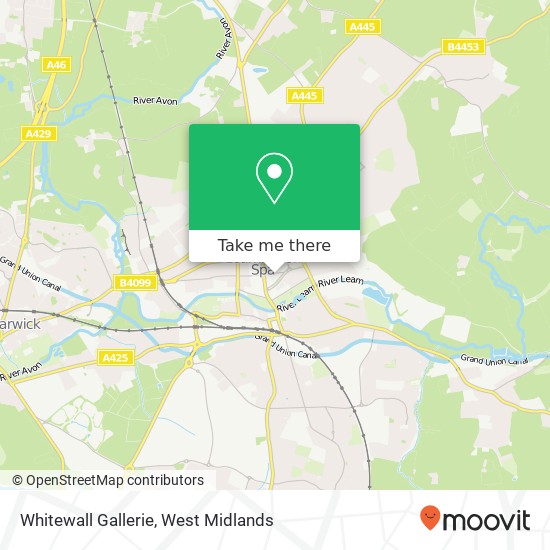 Whitewall Gallerie map
