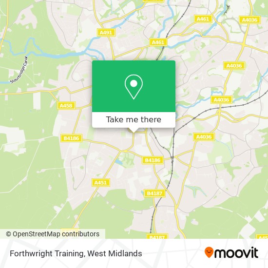 Forthwright Training map