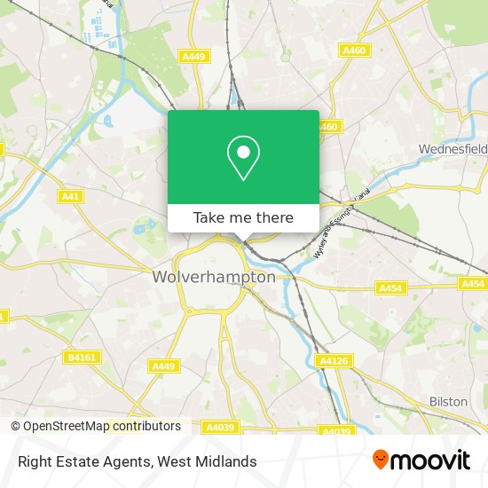 Right Estate Agents map