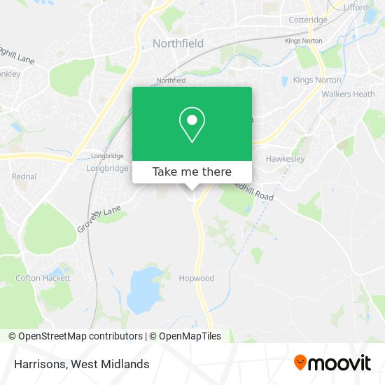 Harrisons map