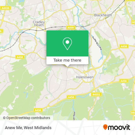 Anew Me map