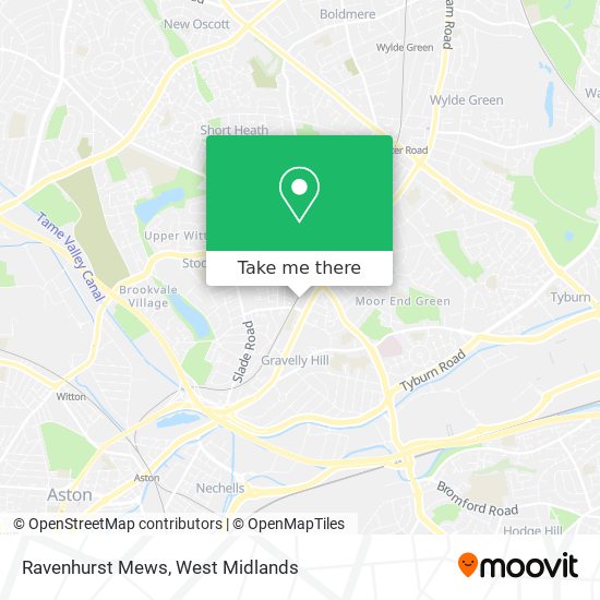 Ravenhurst Mews map
