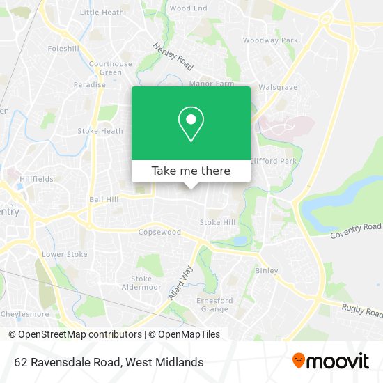 62 Ravensdale Road map