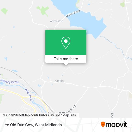 Ye Old Dun Cow map