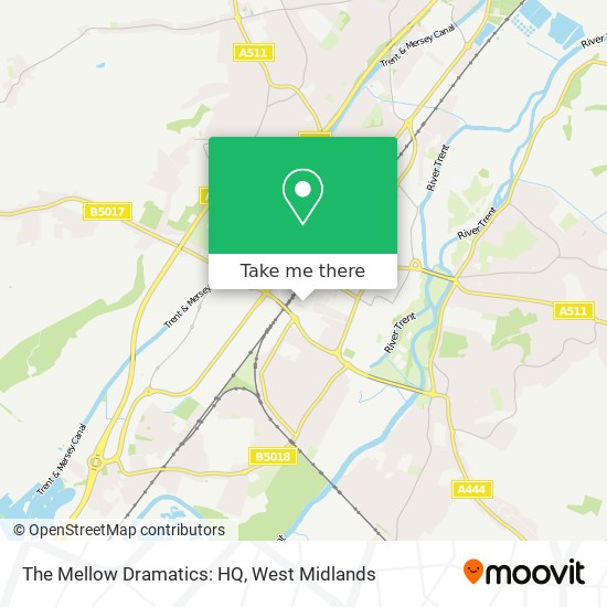 The Mellow Dramatics: HQ map