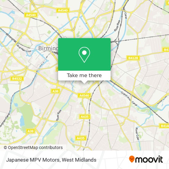 Japanese MPV Motors map