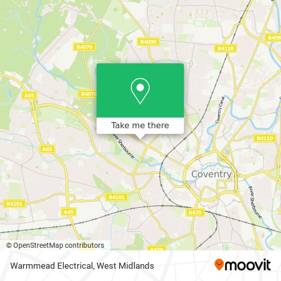 Warmmead Electrical map