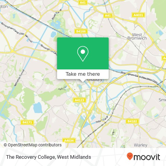 The Recovery College, Oldbury Oldbury map